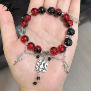 Anime Tian Guan Ci Fu Bracelet Xie Lian Hua Cheng Heaven Official’s Blessing Beads Chain Pendant Bracelets Jewelry Accessories